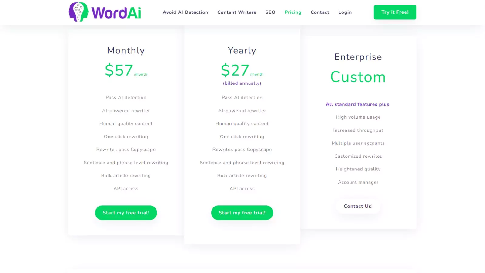 wordai-pricing