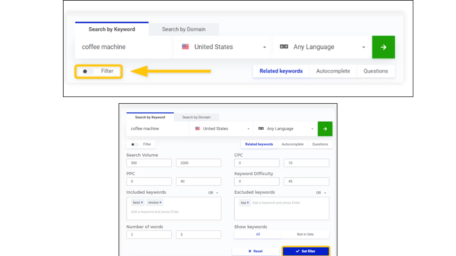 keyword-filter