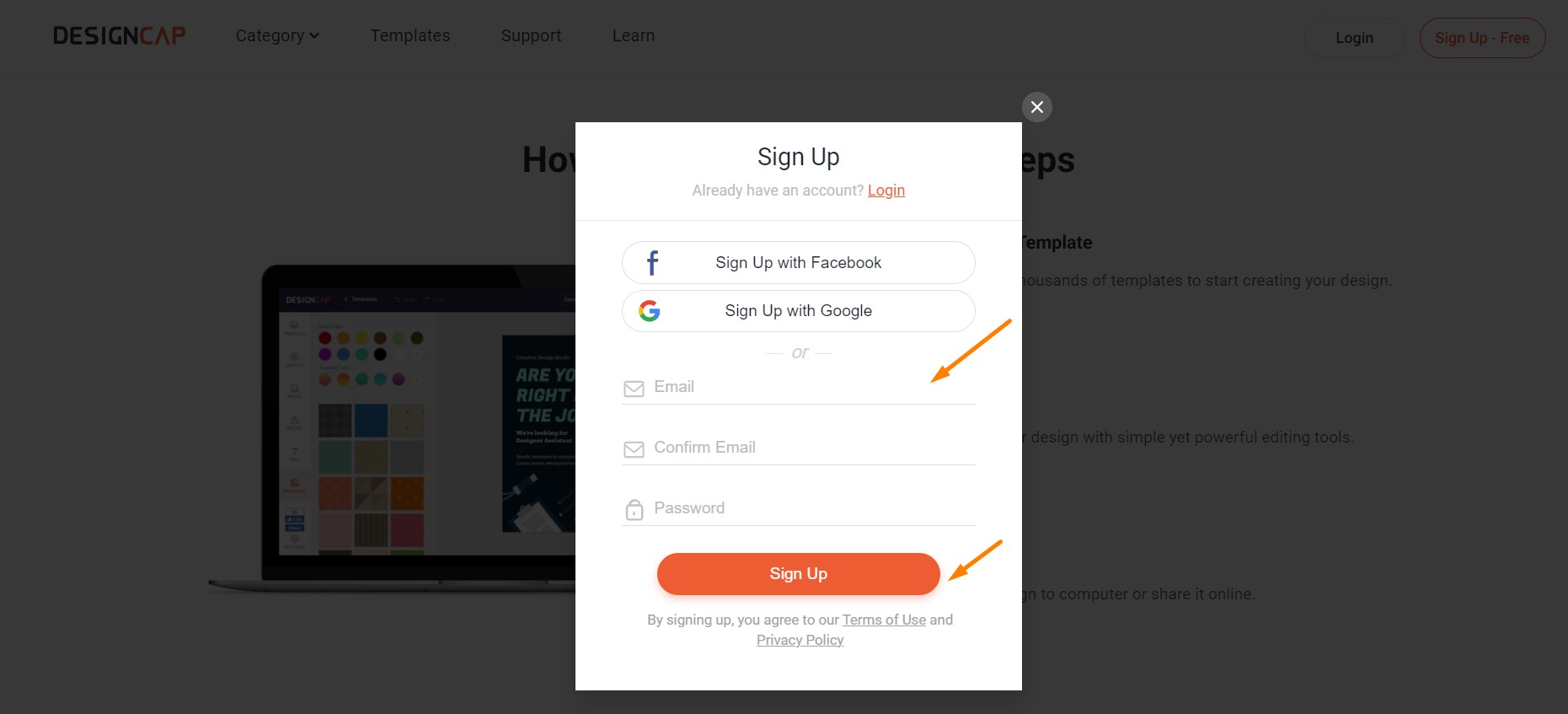 sign-up-awesome-design-online
