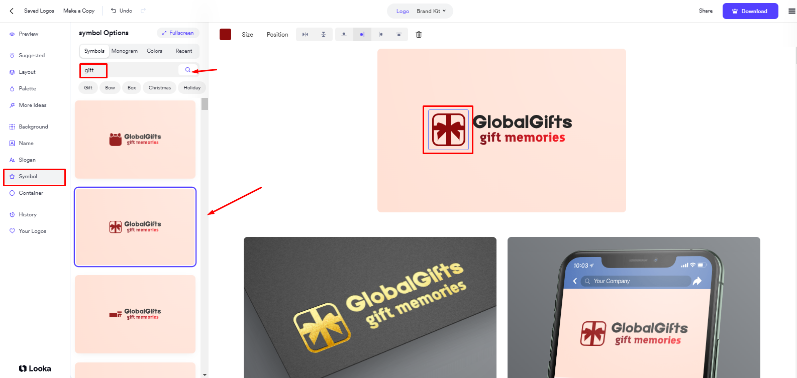 symbol-tab