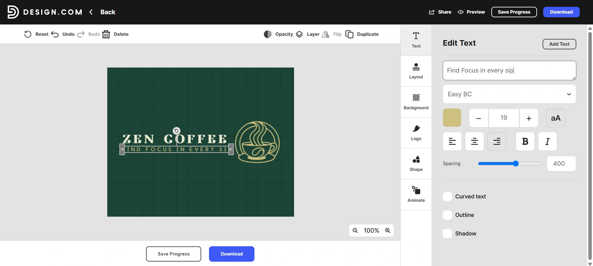 Customize Text customize-text-Design.com