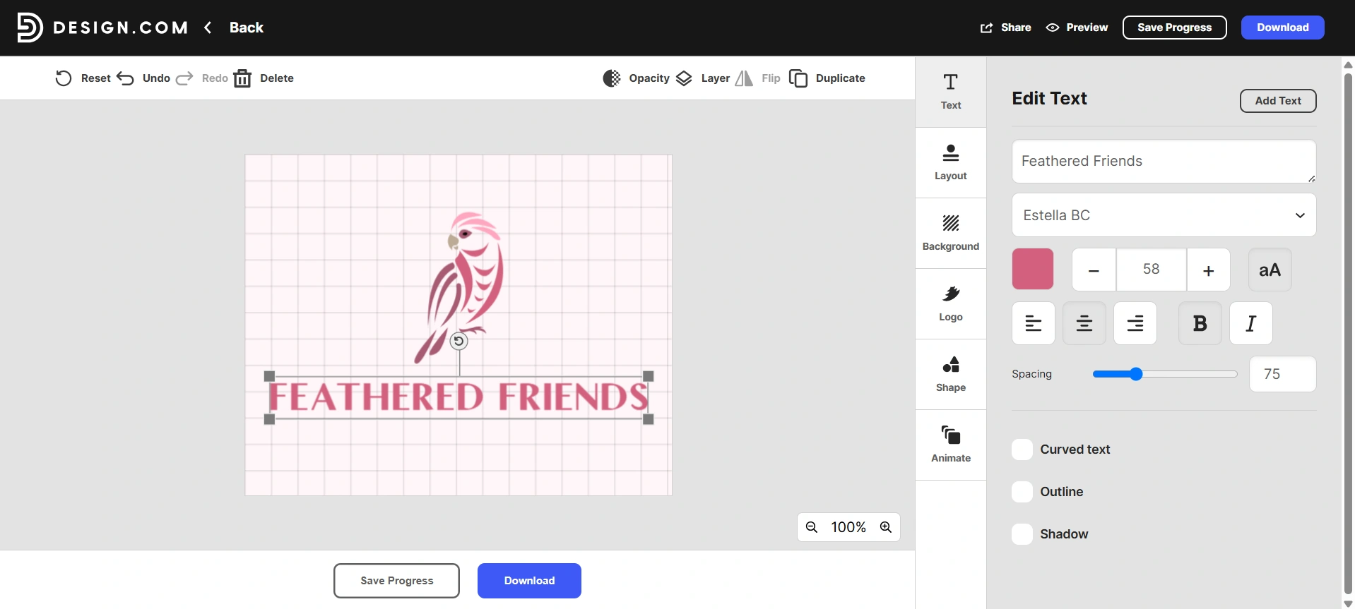 Choose the element you want to customize. customize-element